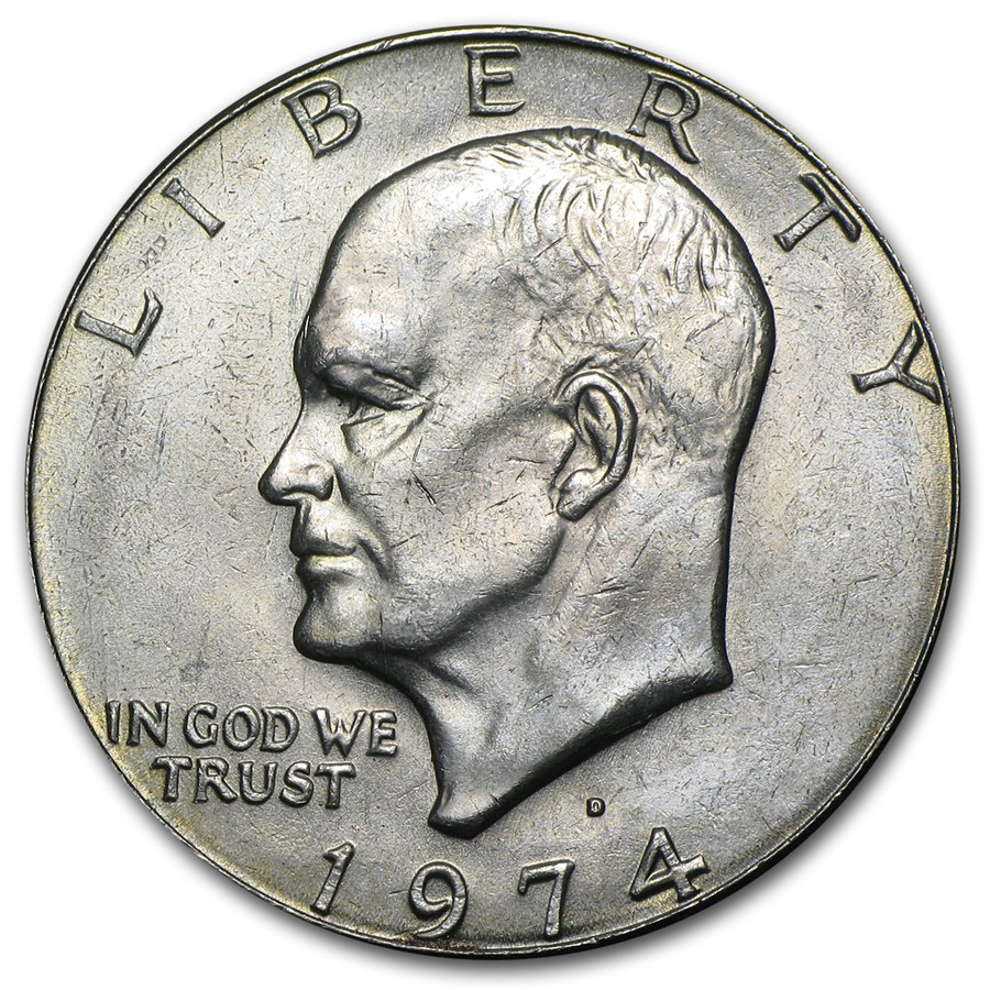 Buy 1974-D Clad Eisenhower Dollar BU | APMEX