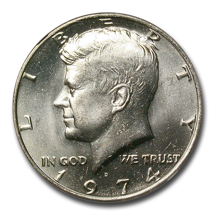 Buy 1974-d Kennedy Half Dollar Ms-65 Ngc (doubled Die Reverse) 