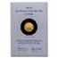 1975 Belize Gold 100 Dollars United Nations Proof w/Album