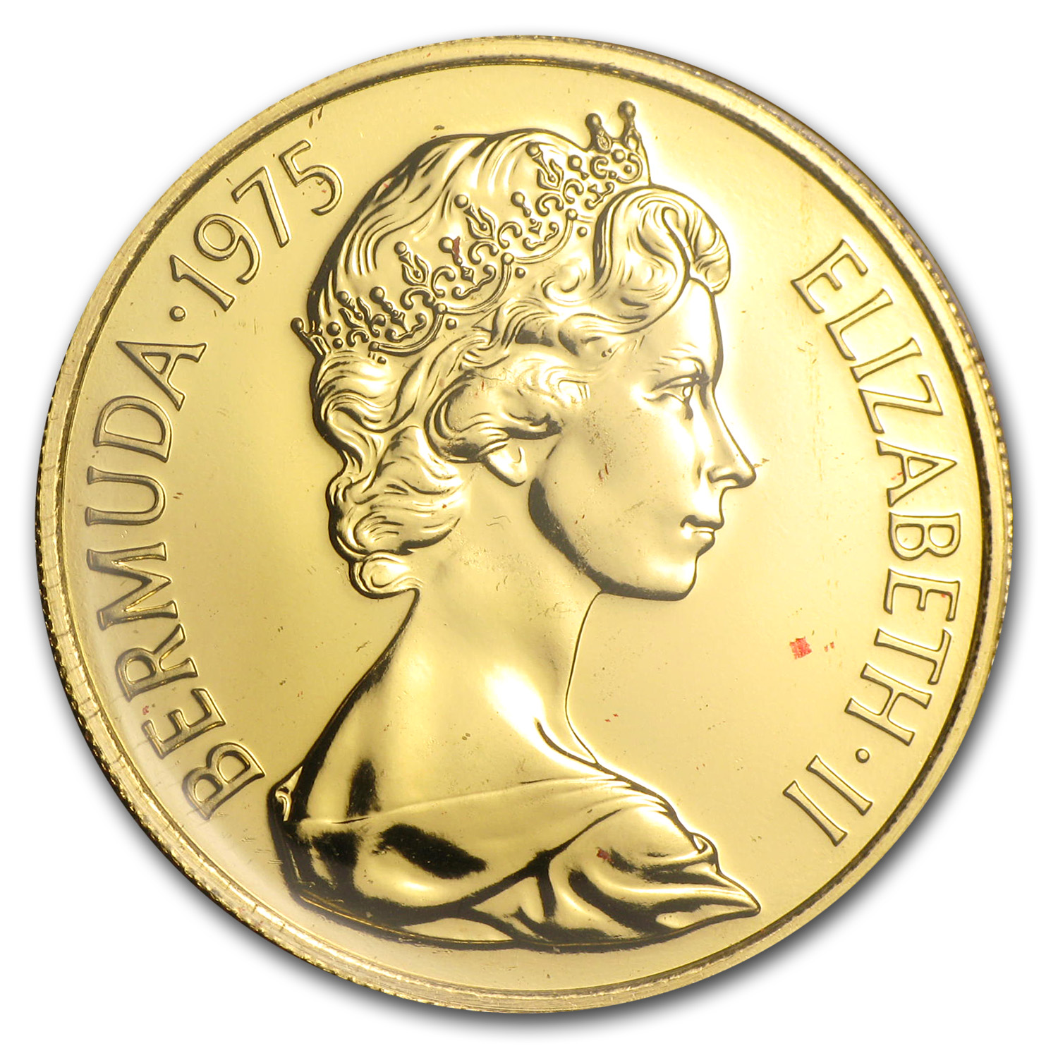 Buy 1975 Bermuda Gold $100 Royal Visit BU/Proof | APMEX