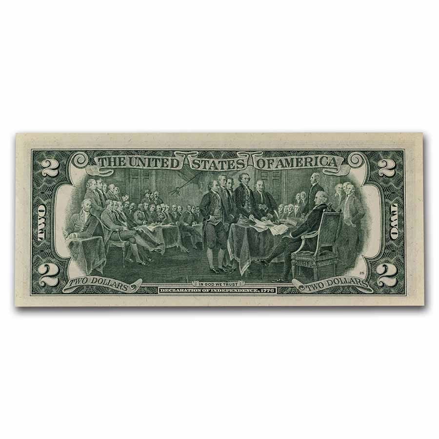 Buy 1976 B-New York $2 FRN AU - Fr#1935-B | APMEX