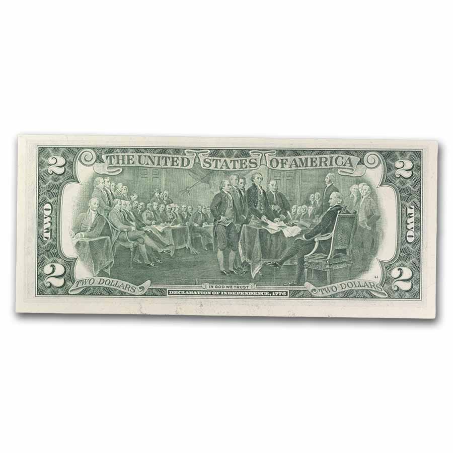 Buy 1976* (B-New York) $2.00 FRN CU (Fr#1935-B*) Star Note | APMEX