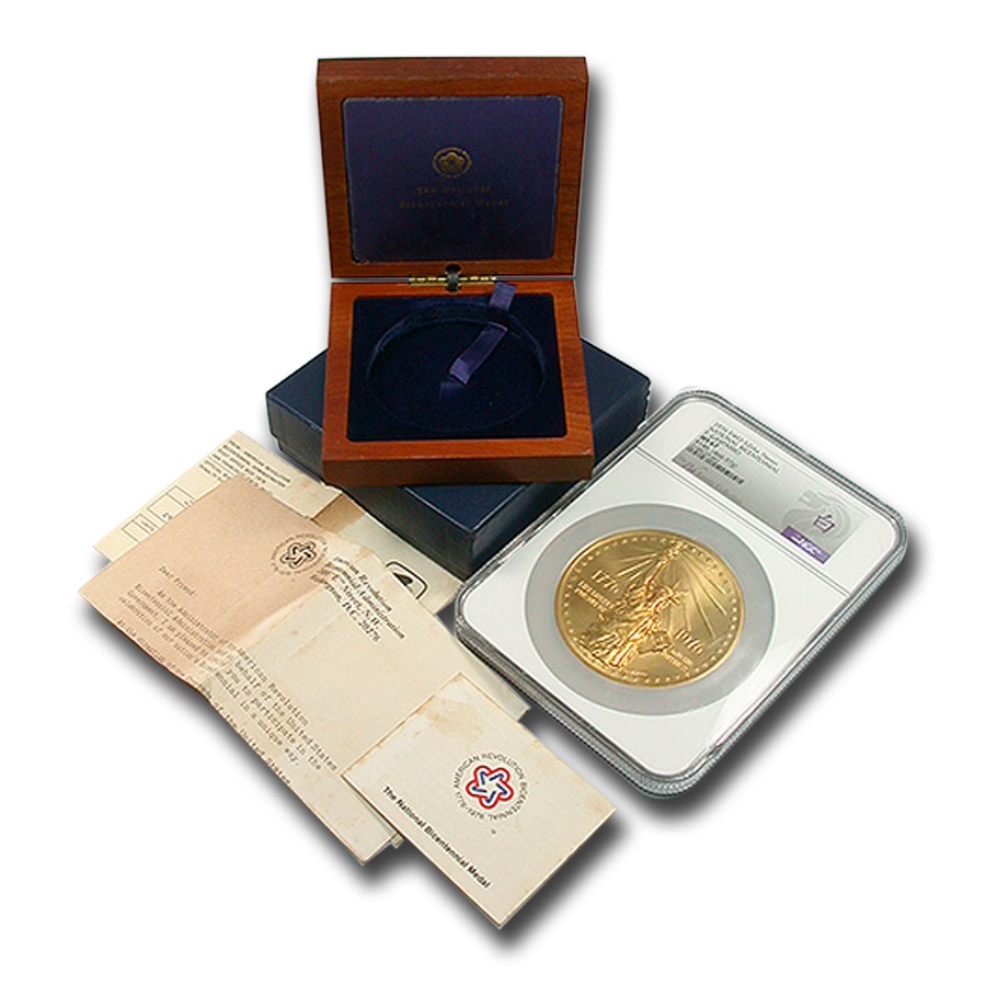 1976 National Bicentennial Gold Medal MS-67 NGC (SWO-521Aa)