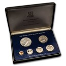 1977 British Virgin Islands 6-Coin Proof Set (w/Box & COA)