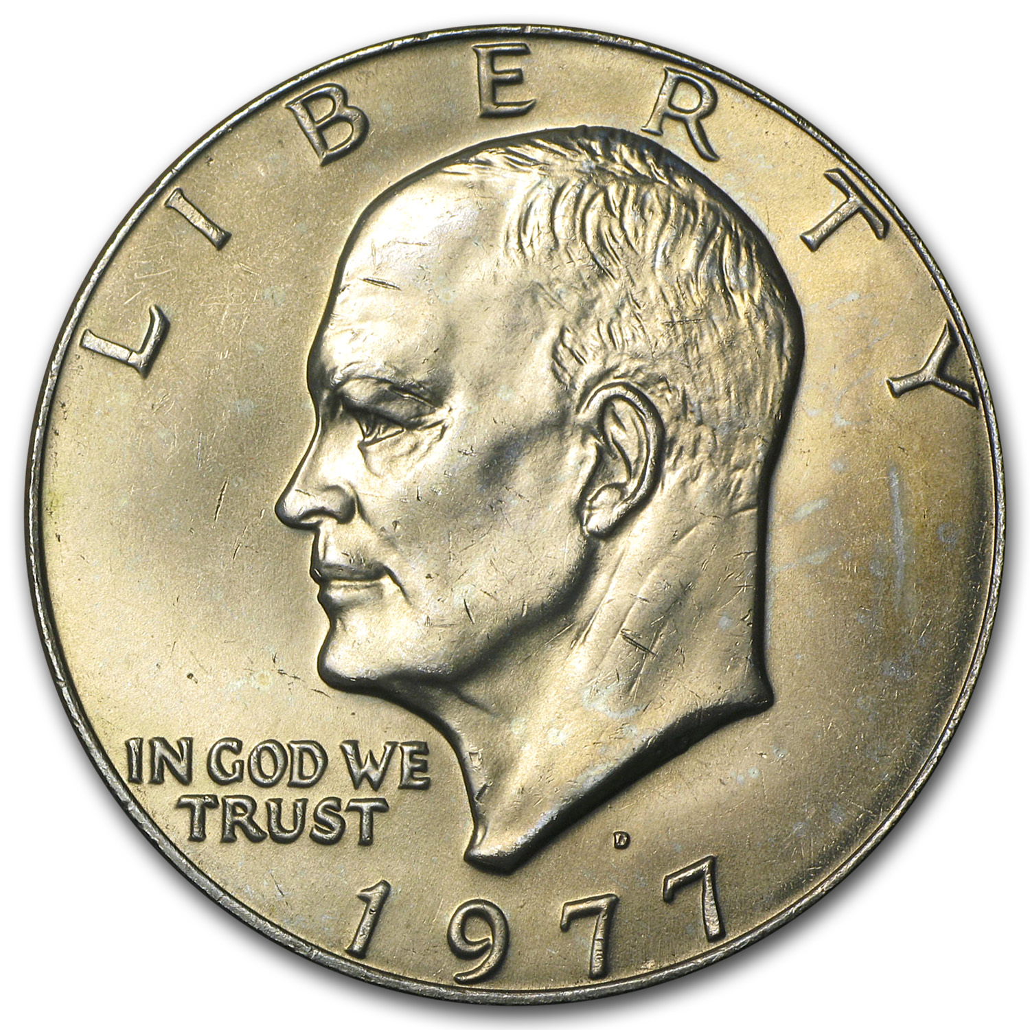 1977-D Clad Eisenhower Dollar BU