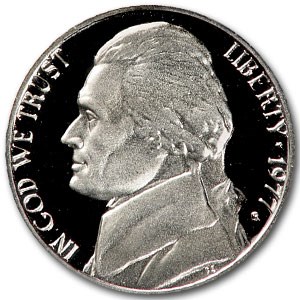 1977-S Jefferson Nickel Gem Proof