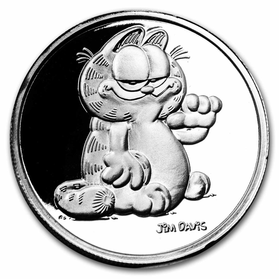 Buy 1978 1 oz Silver Garfield Proof Round w/Box+COA | APMEX