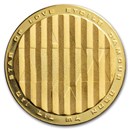 1978 Isreal Gold Medal Yaccov Agam Star of Love Proof