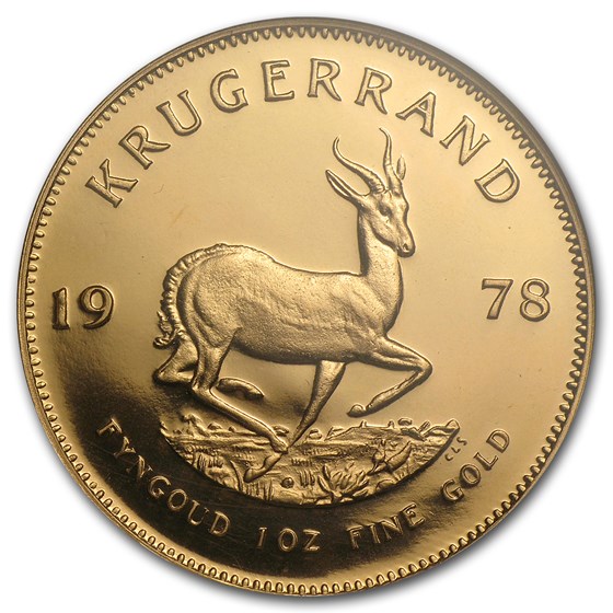 Buy 1978 South Africa 1 oz Gold Krugerrand PF-68 NGC | APMEX