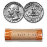 1979-D Washington Quarter 40-Coin Roll BU