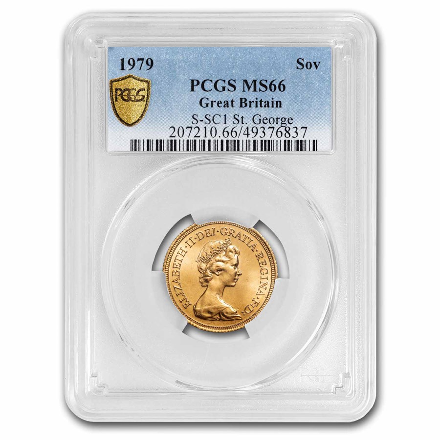 1979 Great Britain Gold Sovereign Elizabeth II MS-66 PCGS