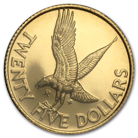 Buy 1980 British Virgin Islands Proof Gold 25 Dollars Osprey | APMEX