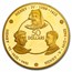 1980 Cayman Islands Proof Gold 50 Dollars House of Lancaster