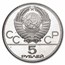 1980 Russia 28-Coin Olympics Silver Proof Set (Red)