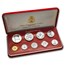 1981 Bahamas 9-Coin Proof Set (w/Box & COA)