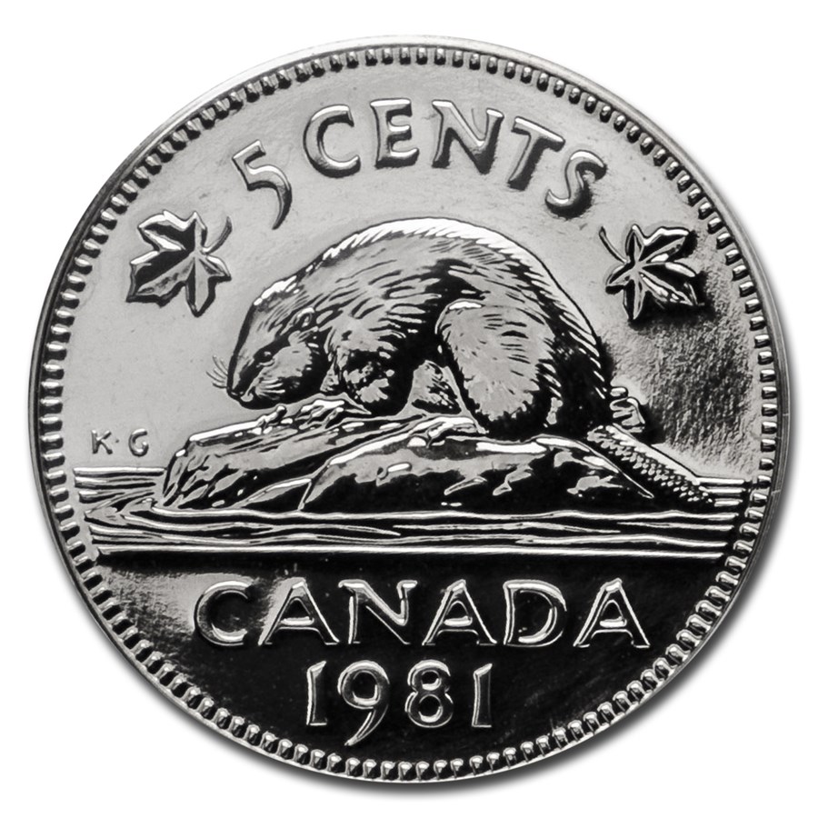 Buy 1981 Canada 5 Cents Specimen BU | APMEX