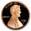 1981-S Lincoln Cent Type-1 Gem Proof (Red)