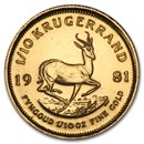 1981 South Africa 1/10 oz Gold Krugerrand