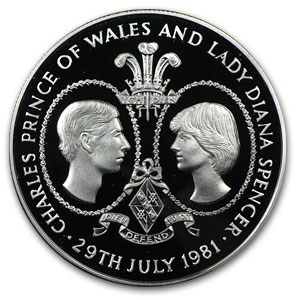 Buy 1981 Tristan Da Cunha Silver 25 Pence Proof (Charles & Diana) | APMEX