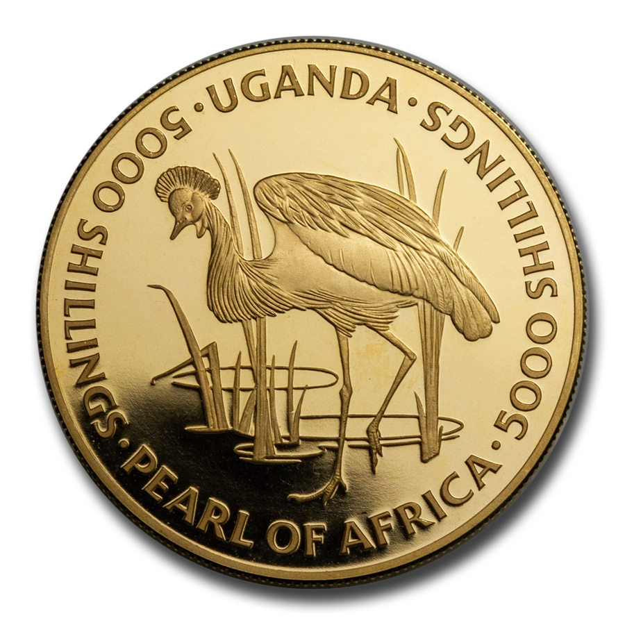 Buy 1981 Uganda 1 Oz Gold 5000 Shillings Proof | APMEX