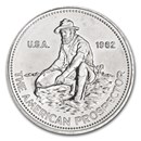 1982 1 oz Silver Round - Engelhard Prospector ("E" Logo Reverse)