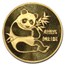 1982 China 1 oz Gold Panda MS-69 PCGS