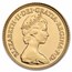 1982 Great Britain Gold 1/2 Sovereign Elizabeth II BU