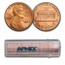 1982 Lincoln Cent 50-Coin Roll BU (Large Date-Zinc)