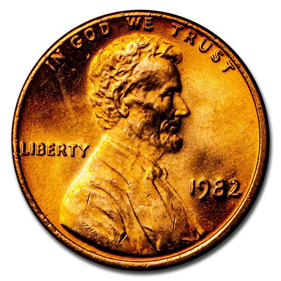 Buy 1982 Lincoln Cent BU (Copper, Large Date) | APMEX