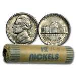 1982-P Jefferson Nickel 40-Coin Roll BU