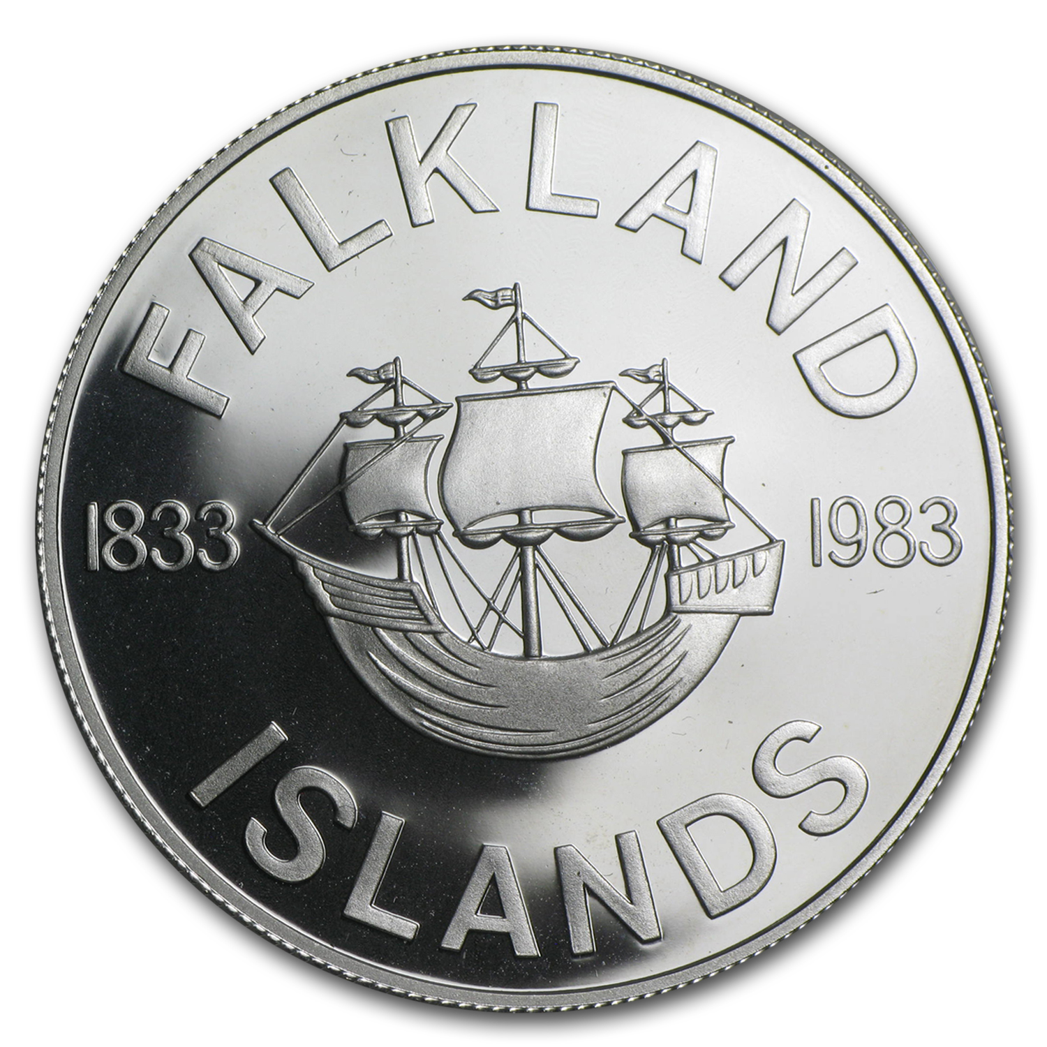 Buy 1983 Falkland Islands Silver 50 Pence British Rule Proof | APMEX