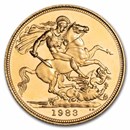 1983 Great Britain Gold Sovereign Proof