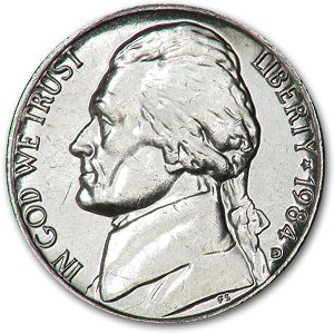 1984-D Jefferson Nickel BU