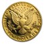 1984-P Gold $10 Commem Olympic Proof (w/Box & COA)