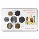 1984 Vatican City Pope John Paul II 7-Coin Set BU