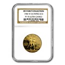 1984-W Gold $10 Commem Olympic PF-70 NGC