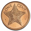 1985-2004 Bahamas One Cent BU