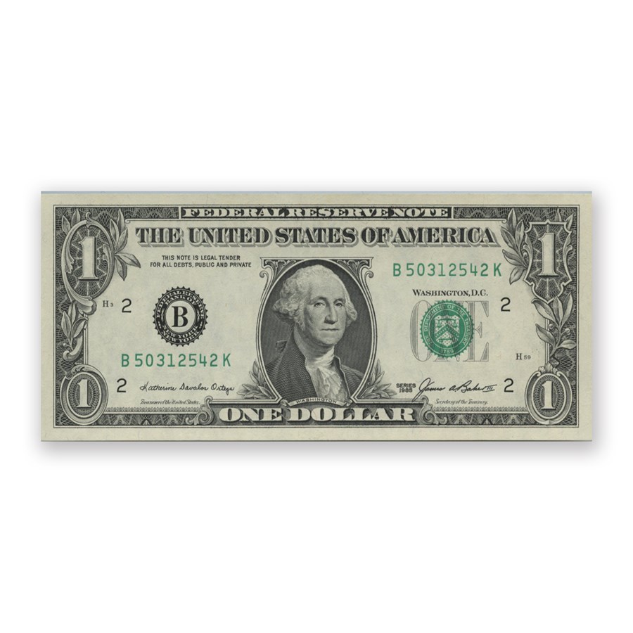 1985 (B-New York) $1.00 FRN CU (Fr#1913-B)