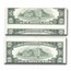 1985 (D-Clev) $10 FRN CU-66 PMG EPQ Cutting Error Pair!