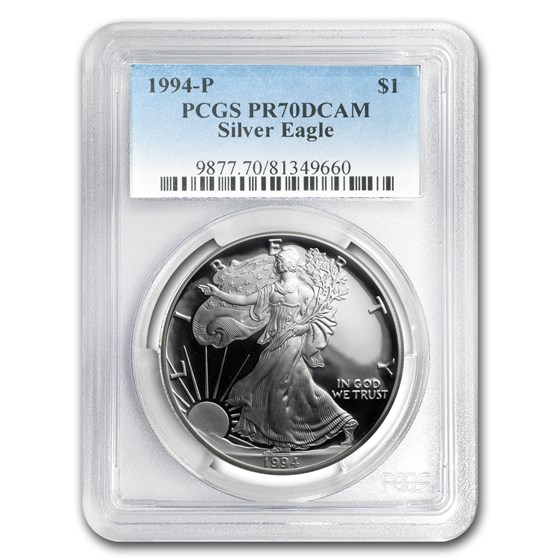 Buy 1986-2019 33-Coin Proof American Silver Eagle Set PR-70 PCGS | APMEX