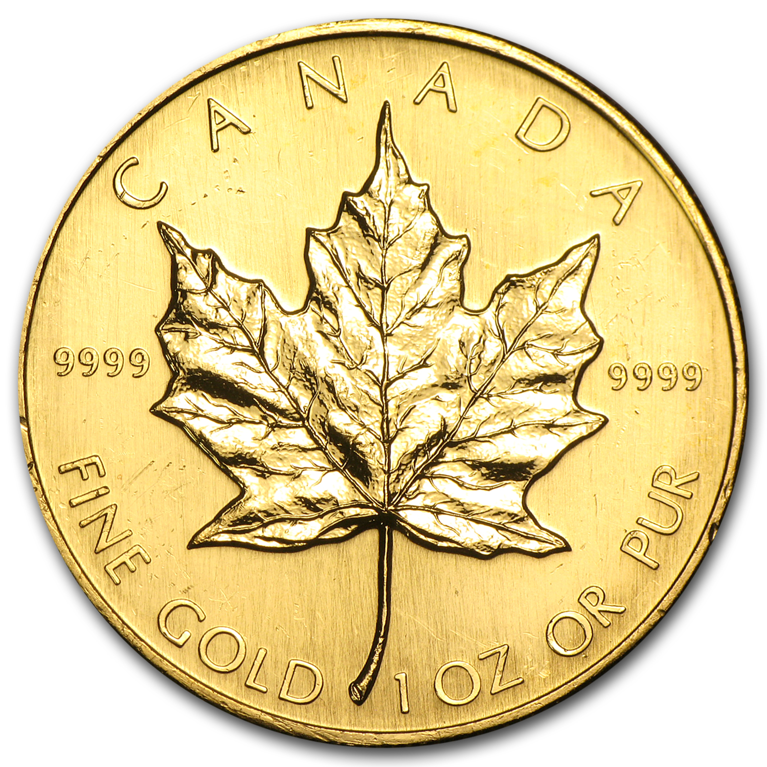 Buy 1986 Canadian 1 oz Gold Maple Leaf BU | APMEX