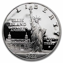 1986 D STATUE of LIBERTY Half Dollar Commemorative BU Free Shipping With 5  Items