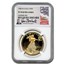 1986-W 1 oz Proof American Gold Eagle PF-70 NGC (Everhart Label)