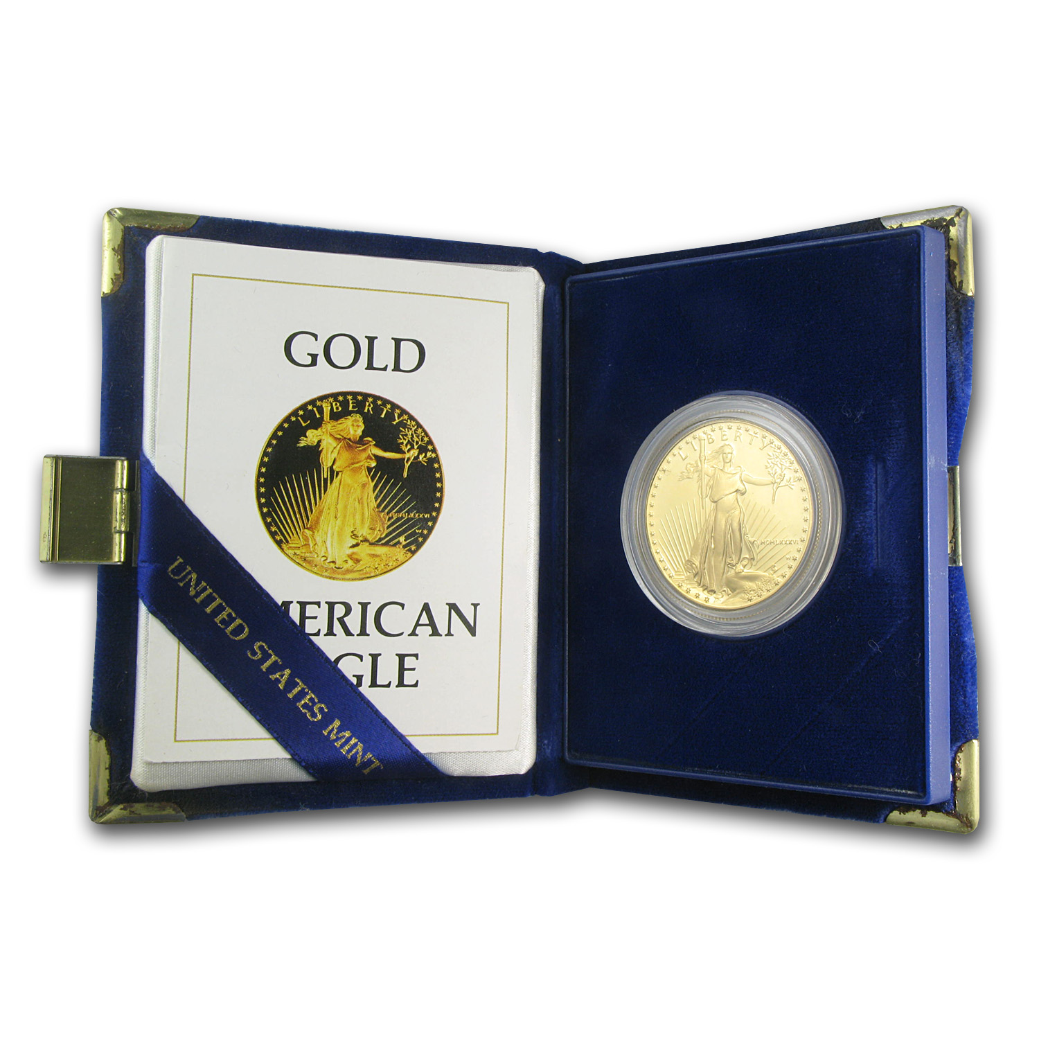 Buy 1986-W 1 oz Proof American Gold Eagle (w/Box & COA) | APMEX