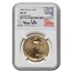 1987 1 oz American Gold Eagle MS-70 NGC (Castle)