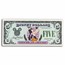 1987 $5.00 (A) Closed-Eye Goofy, Riverboat CU (DIS#3)