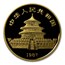 1987 China 1/4 oz Gold Panda Proof (In Capsule)