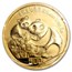 1987 China 5 oz Gold Panda 500 Yuan Proof