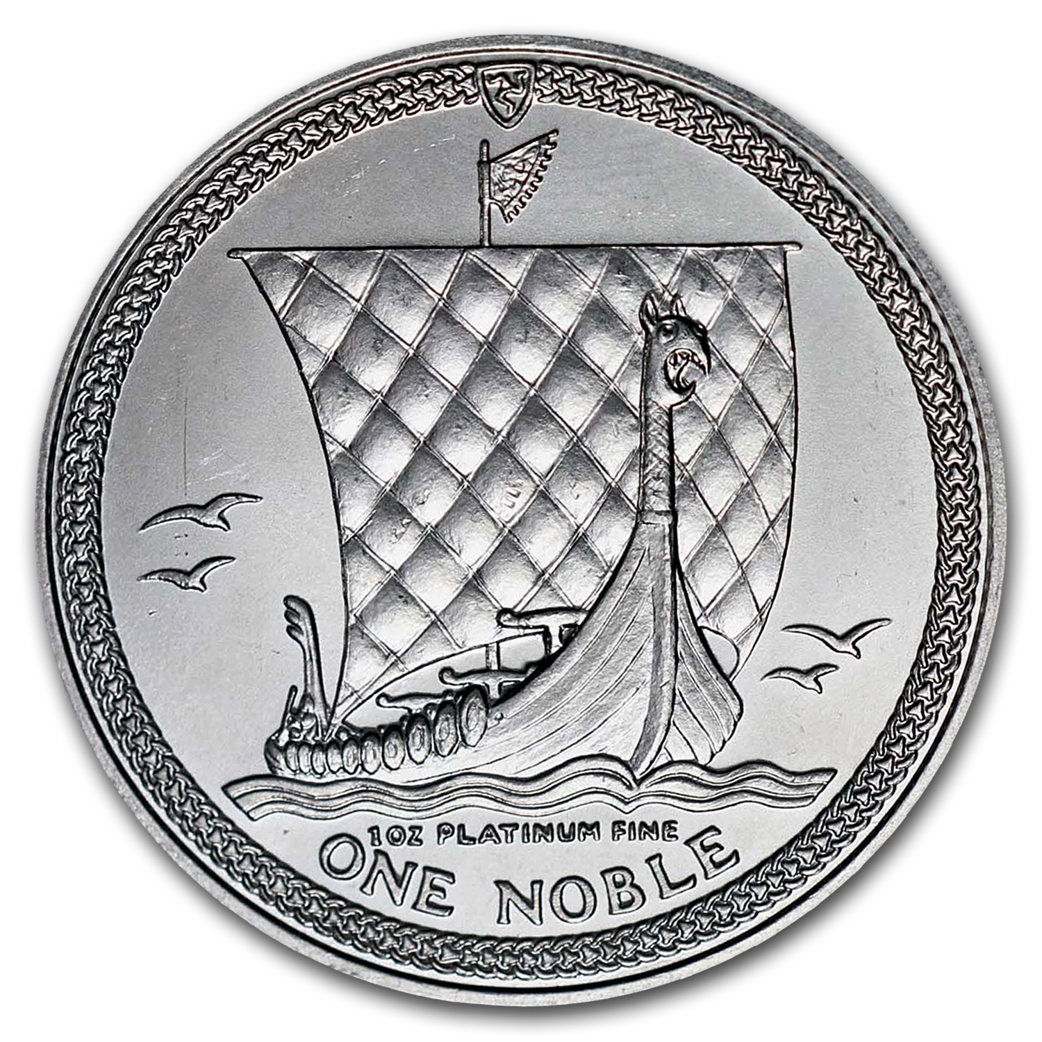 Buy 1987 Isle of Man 1 oz Platinum Noble BU | APMEX