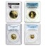 1988 4-Coin Proof American Gold Eagle Set PR-70 PCGS